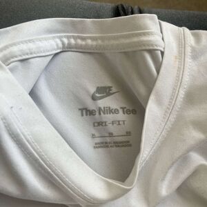 Nike White Dri-FIT Tee